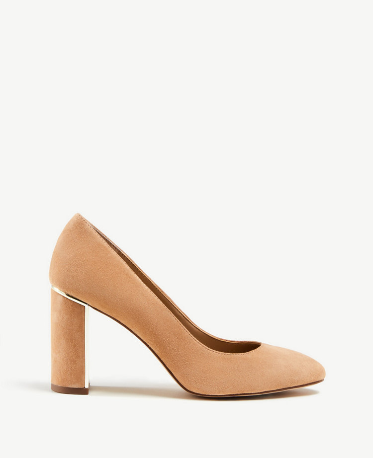 ann taylor block heel