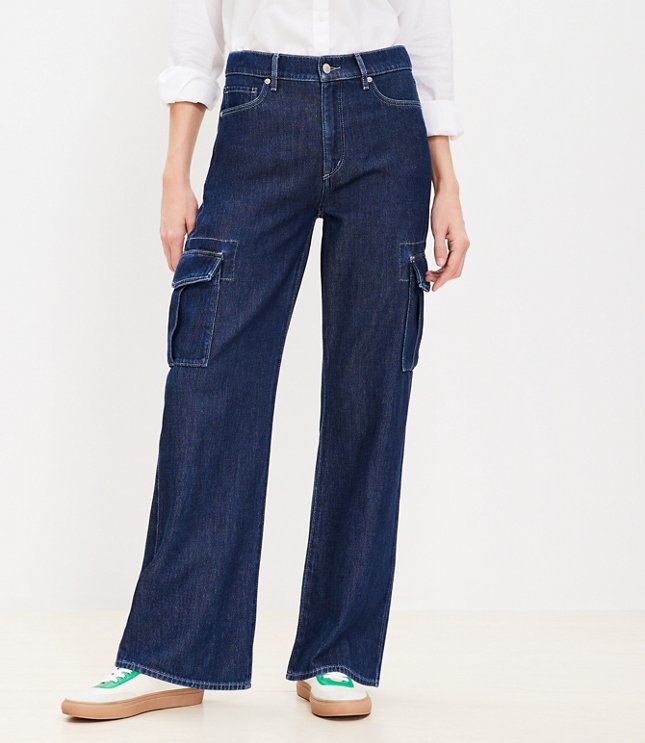 Lob Jeans Wide Leg Mezclilla Clara Denim Mujer Mezclilla Obscura Pantalón  Modernos Azul Cielo – LOB