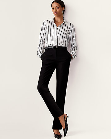 Ann taylor black pants hotsell