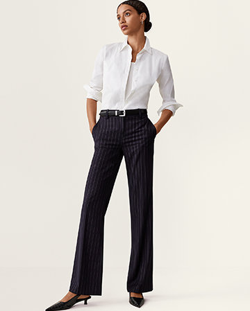 Women s Black Trousers Ann Taylor