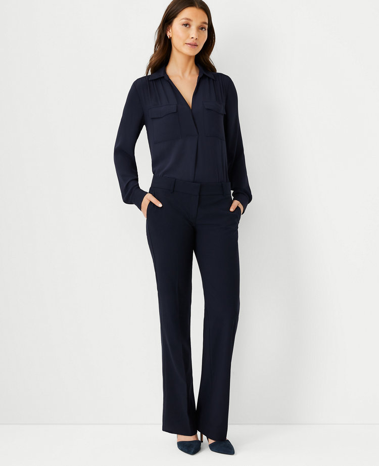 The Petite Trouser Pant in Seasonless Stretch