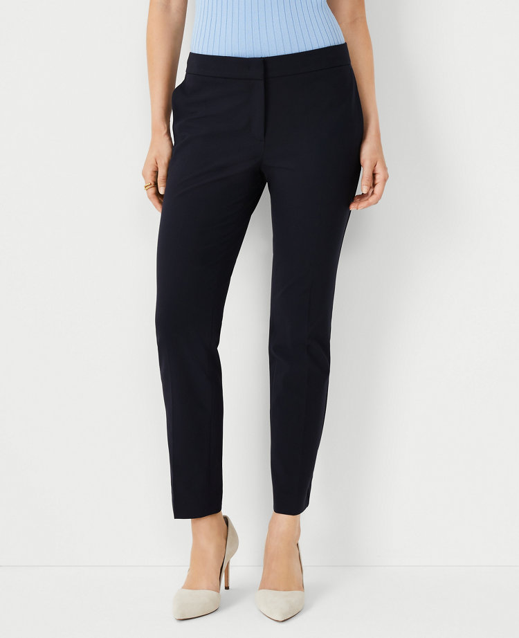 The Ankle Pant in Seasonless Stretch - Curvy Fit | Ann Taylor