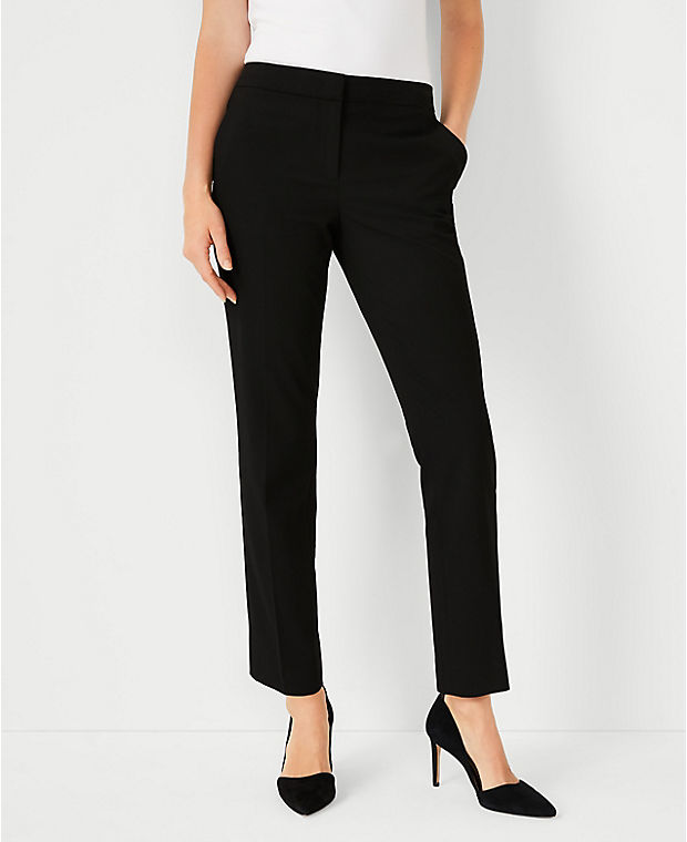 The Eva Ankle Pant In Seasonless Stretch - Curvy Fit