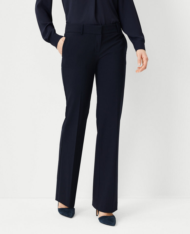 The Petite Straight Pant in Seasonless Stretch