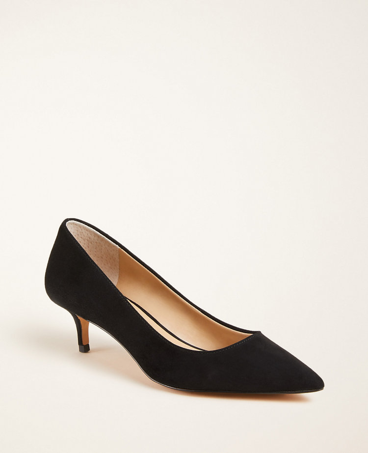 suede pumps