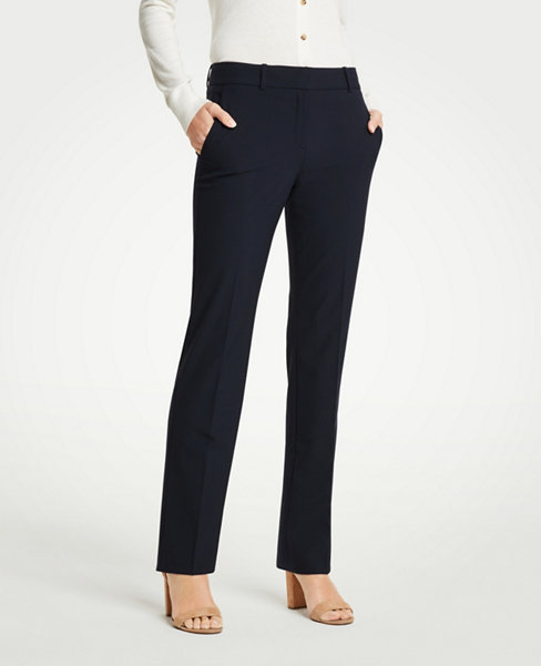 The Straight Pant In Seasonless Stretch - Classic Fit | Ann Taylor