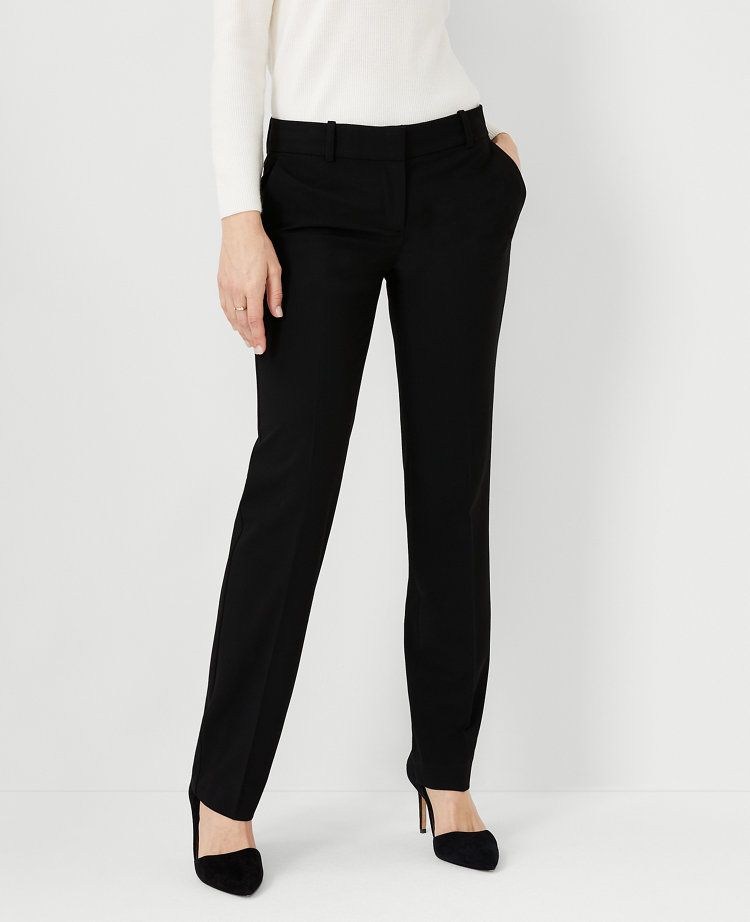 Ann Taylor The Straight Pant Seasonless Stretch