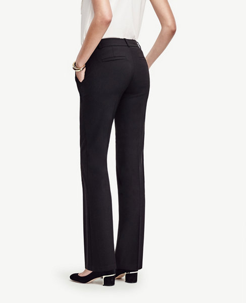 The Petite Straight Pant in Seasonless Stretch - Curvy Fit