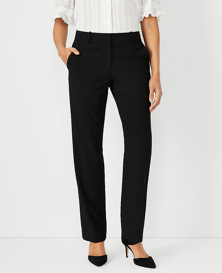 The Petite Sophia Straight Pant In Seasonless Stretch - Classic Fit