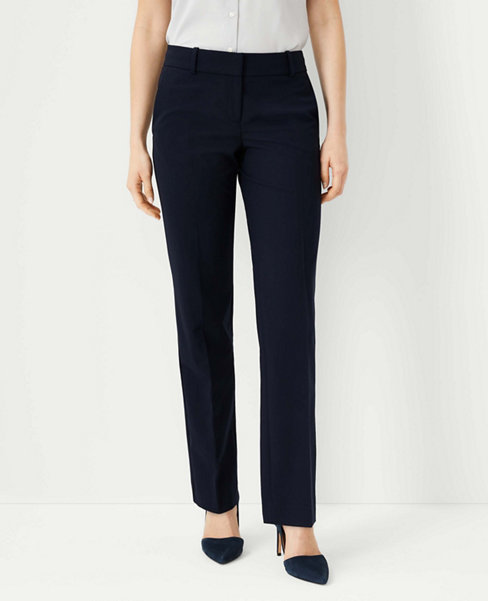 The Petite Straight Pant In Seasonless Stretch | Ann Taylor