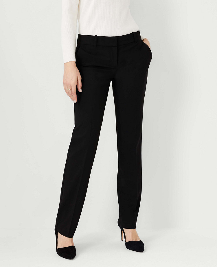 The Petite Straight Pant In Seasonless Stretch