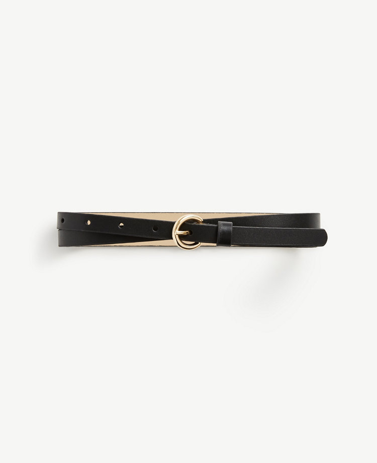 Skinny Leather Belt