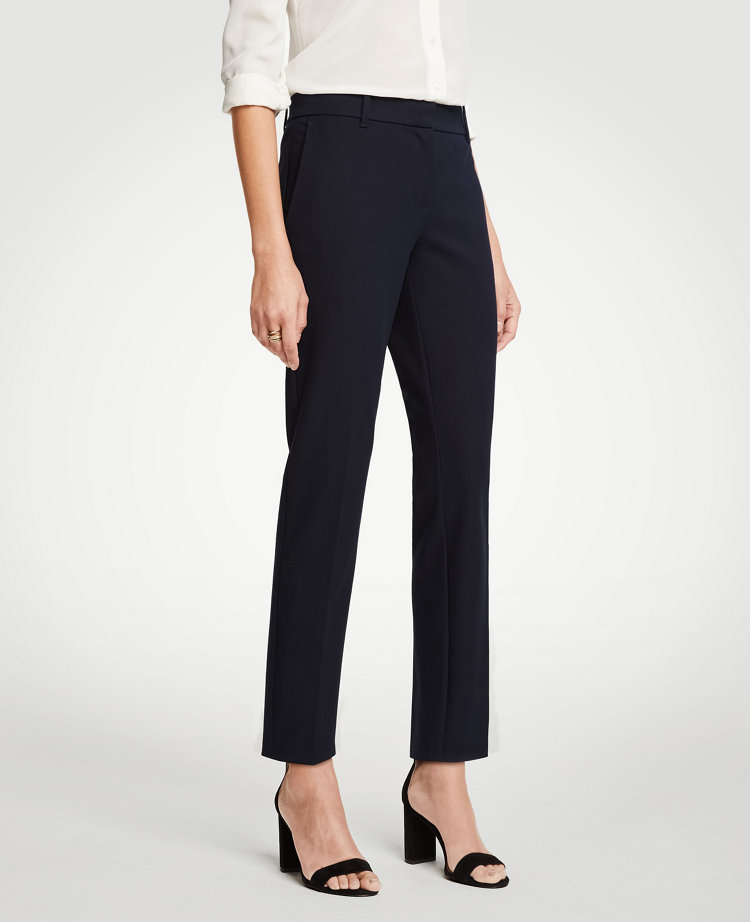 The Tall Ankle Pant In Cotton Twill - Curvy Fit