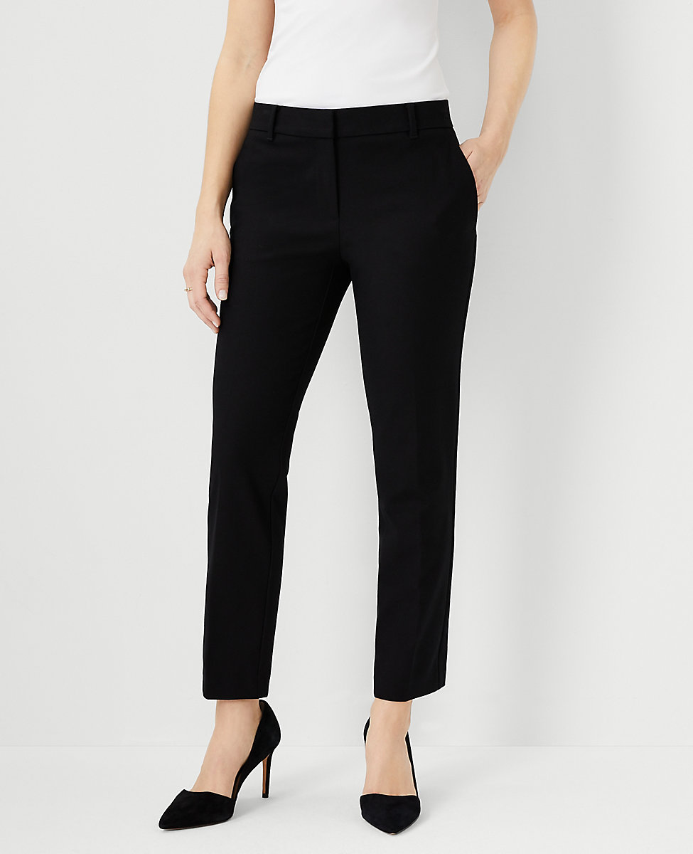 The Tall Ankle Pant In Cotton Twill - Curvy Fit