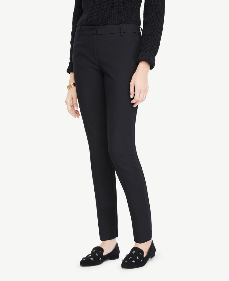 Charter Club Womens Office Work Wear Ankle Pants Black 18 at  Women's  Clothing store