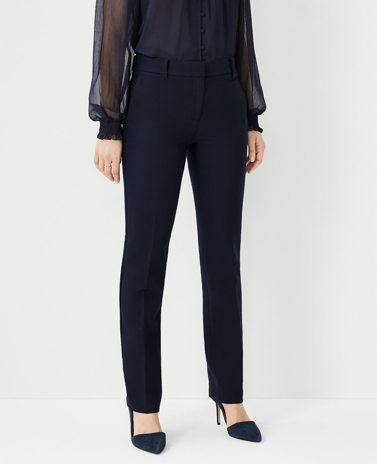 The Sophia Straight Pant - Curvy Fit