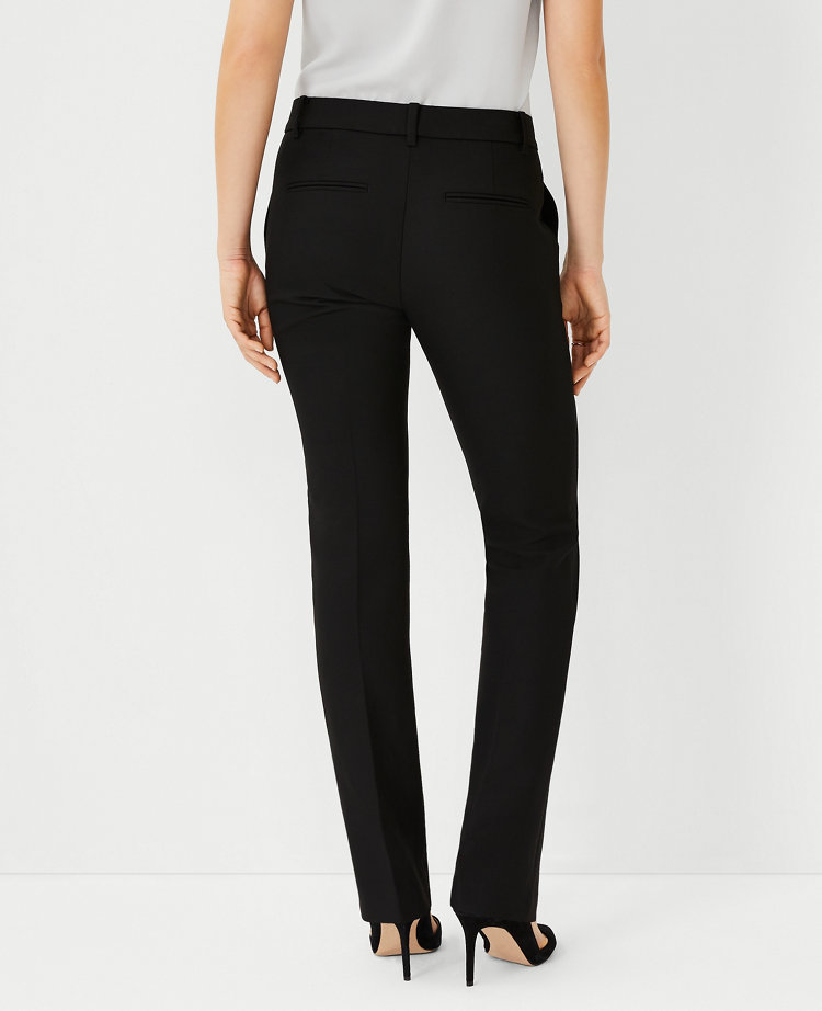 The Side Zip Trouser Pant in Fluid Crepe - Curvy Fit