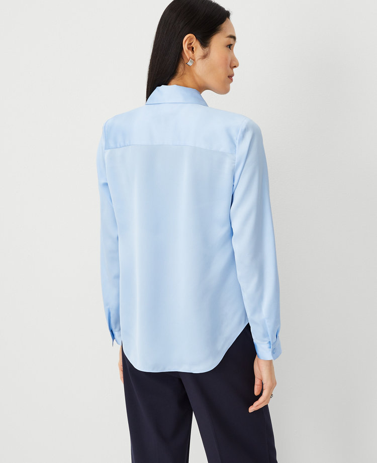 Satin Essential Shirt carousel Product Image 2