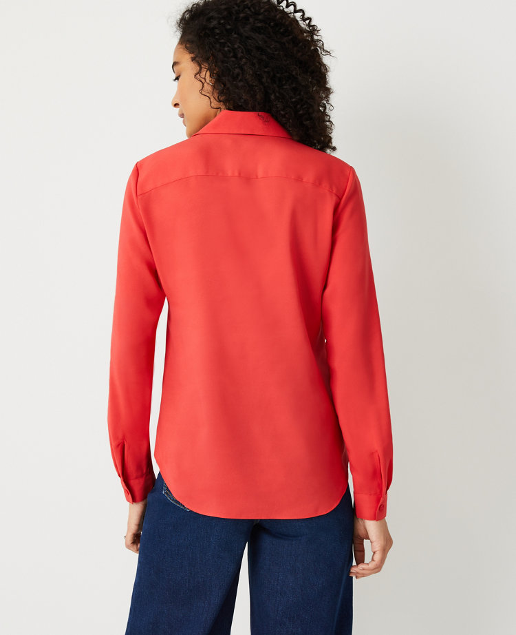 Satin Essential Shirt carousel Product Image 2