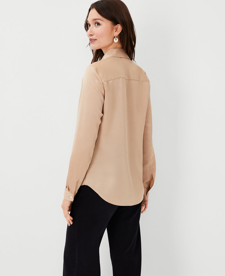 Satin Essential Shirt carousel Product Image 2