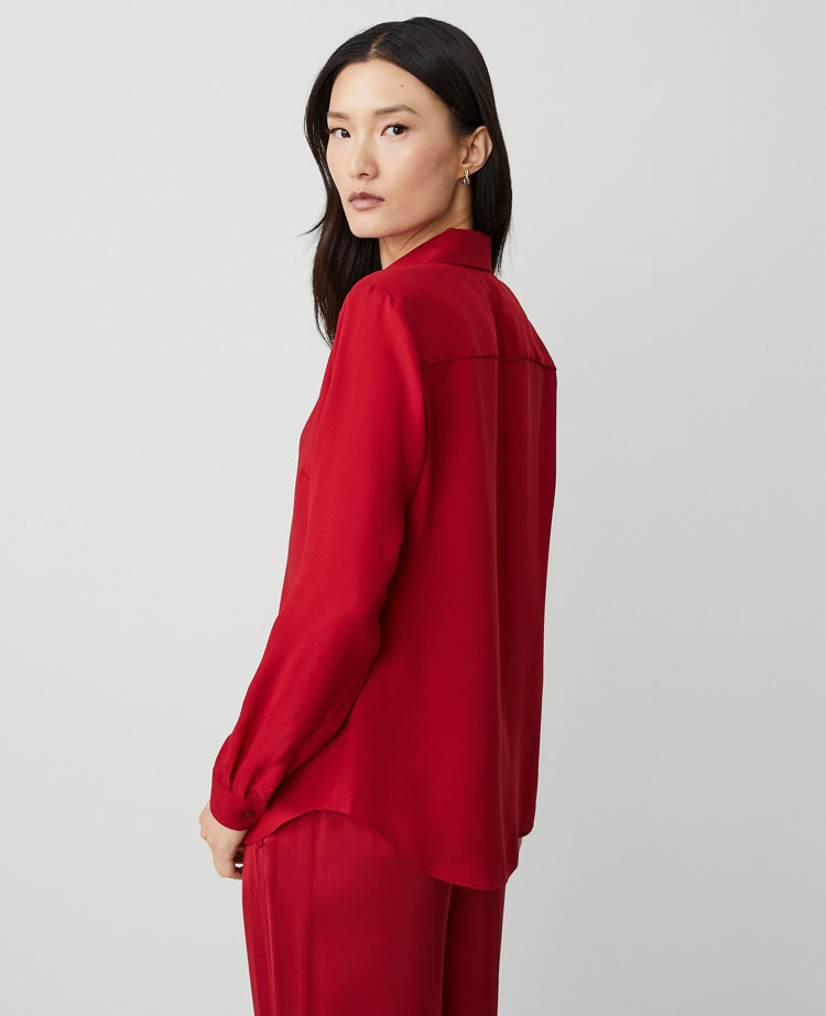 Satin Essential Shirt carousel Product Image 2