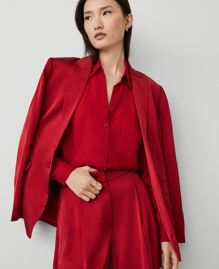 Satin Essential Shirt carousel Product Image 3