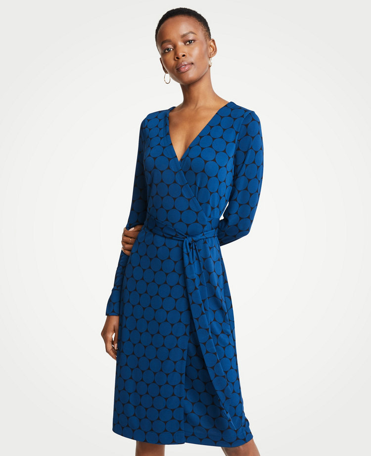 Wrap Dresses for Women: Long Sleeved & Ruffles | ANN TAYLOR