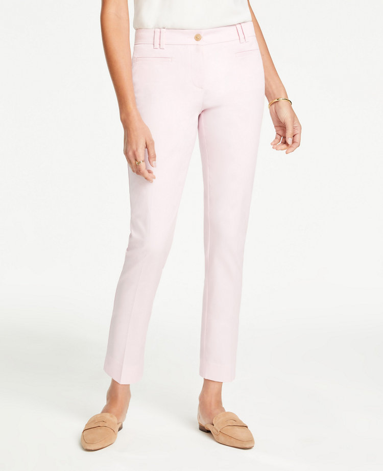 pink business attire