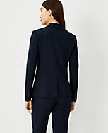 The Long Two-Button Blazer in Seasonless Stretch carousel Product Image 2