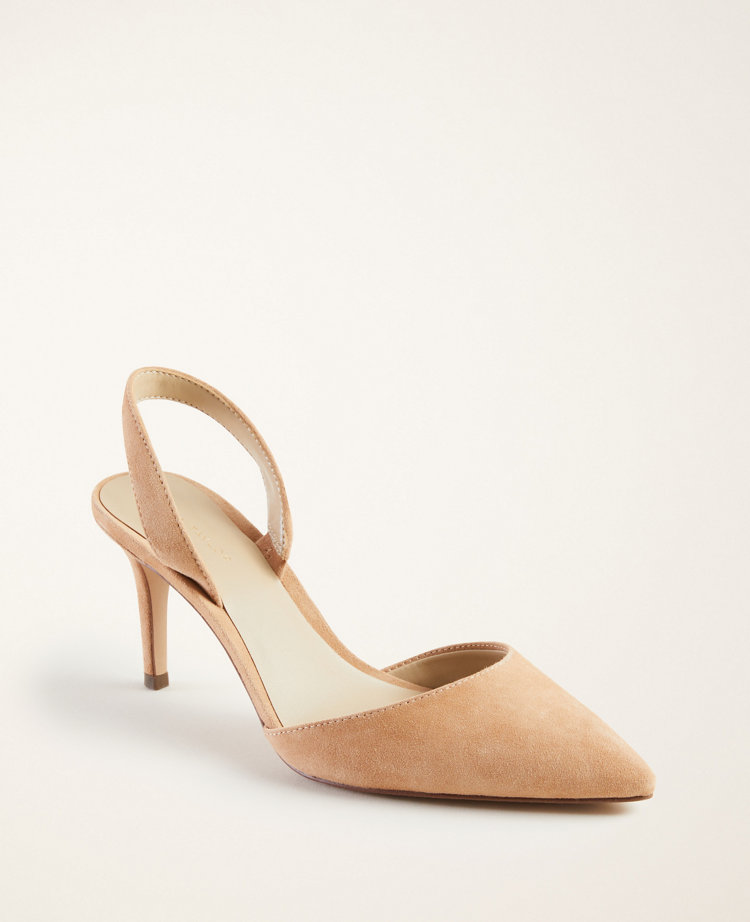 ann taylor slingback shoes