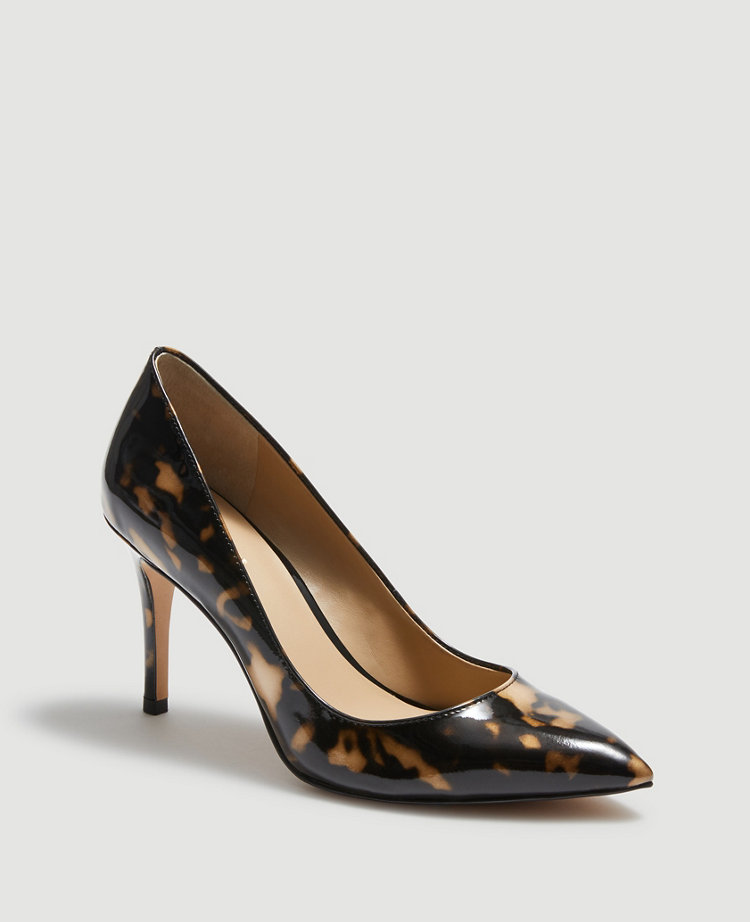 tortoise shell pumps