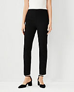 The Side Zip Ankle Pant in Bi-Stretch carousel Product Image 1