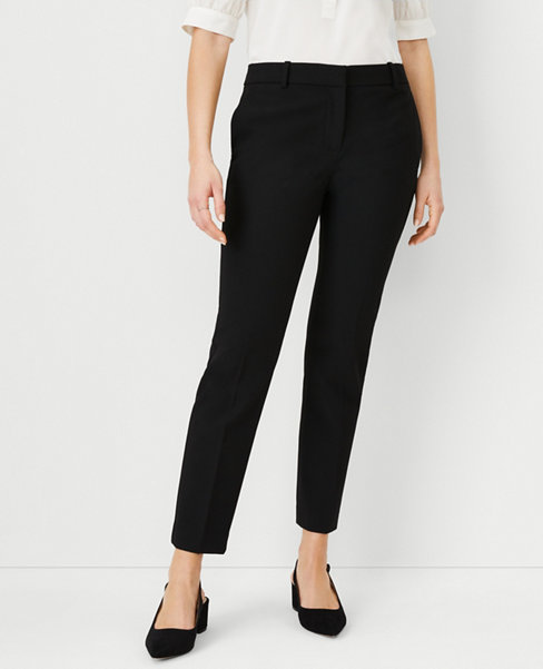The Petite Ankle Pant In Bi-Stretch - Curvy Fit | Ann Taylor