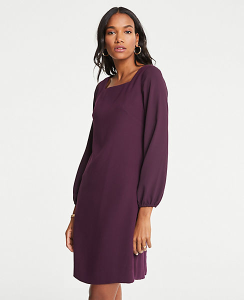 Cocktail Dress with Sheer Sleeves