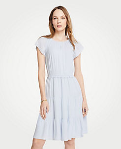 Petite Pink Knee Length Dresses