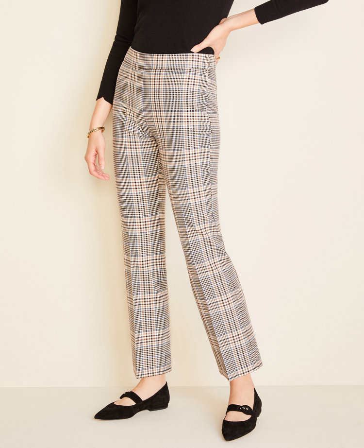 ann taylor plaid pants