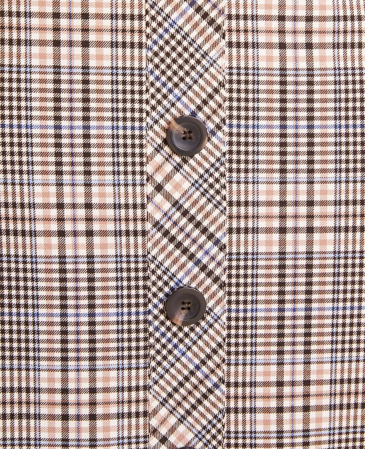 Plaid >> Plaid Button Front Pencil Skirt Ann Taylor Plaid >> Plaid Button Front Pencil Skirt Ann Taylor