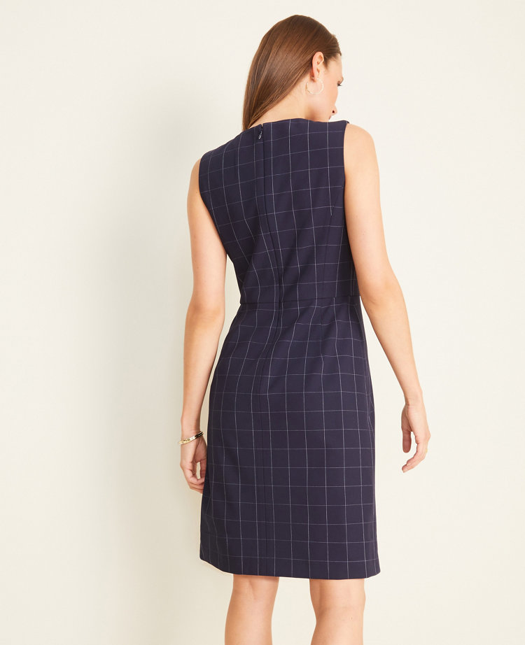 navy sheath cocktail dress