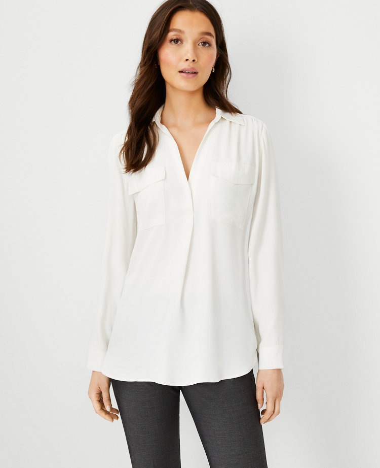 Tall Camp Shirt Ann Taylor