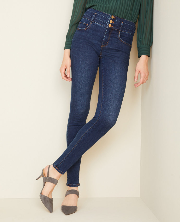 high rise jeans