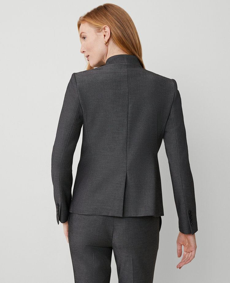 The Cutaway Blazer in Bi-Stretch