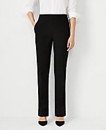 The Side Zip Straight Pant in Bi-Stretch carousel Product Image 1