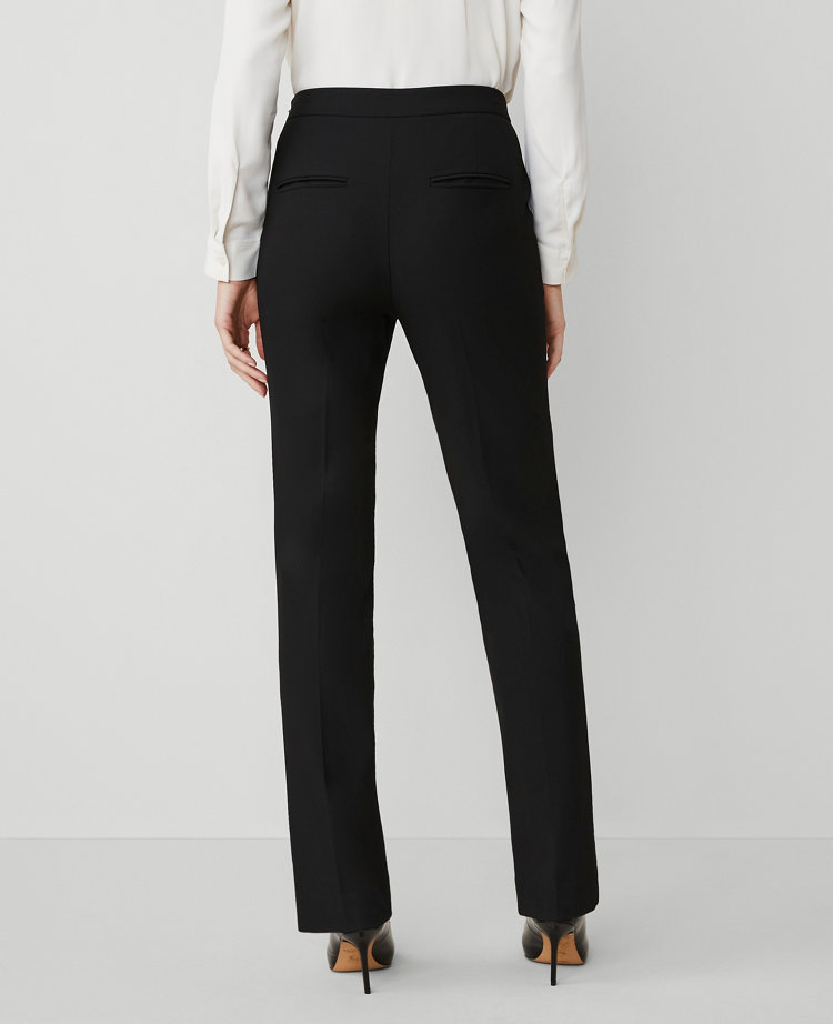 Refined Bi-Stretch Straight Leg Pants