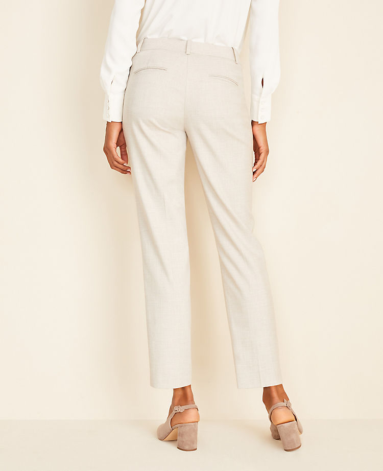 The Ankle Pant in Crosshatch