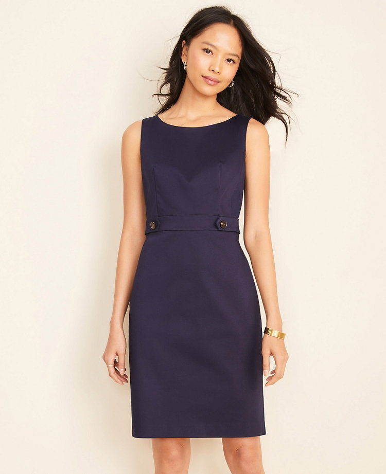 cotton sheath dress