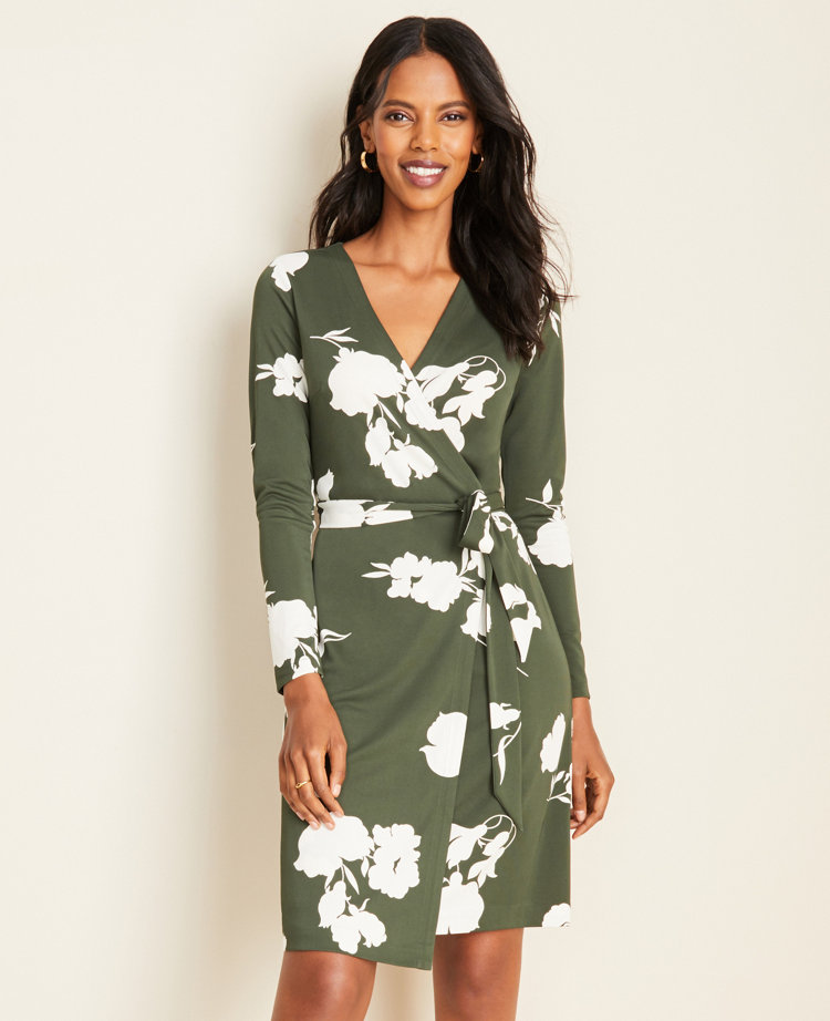 Floral Wrap Dress