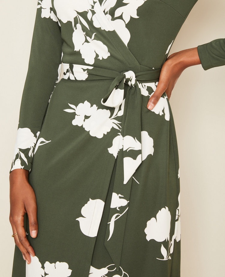 Floral Wrap Dress