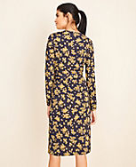 Petaled Wrap Dress carousel Product Image 2