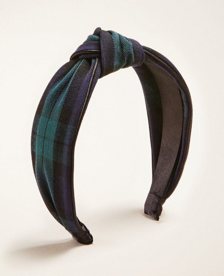 Blackwatch Plaid Knotted Headband