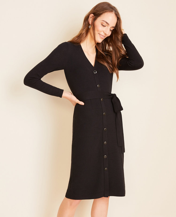 cardigan sweater dress